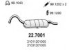 LADA 21061201005 End Silencer